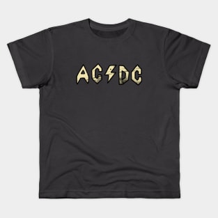 Butt-Head AC/DC Distressed - Cream Kids T-Shirt